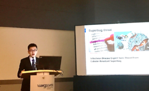 GHRD Programme Manager Zhitong Zhang presenting at HSR 2016 in Vancouver 